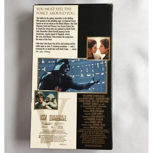 2000 Star Wars Trilogy VHS Tape Box Set of 3 Number IV V & VI Digitally Mastered - Picture 8 of 10
